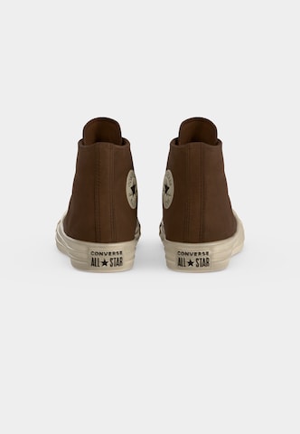 CONVERSE Korkeavartiset tennarit 'CTAS' värissä ruskea