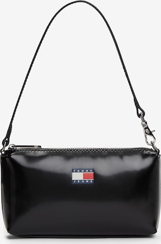 Tommy Jeans - Mala de ombro 'MUST' em preto: frente