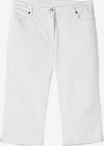 SHEEGO Jeans in White: front
