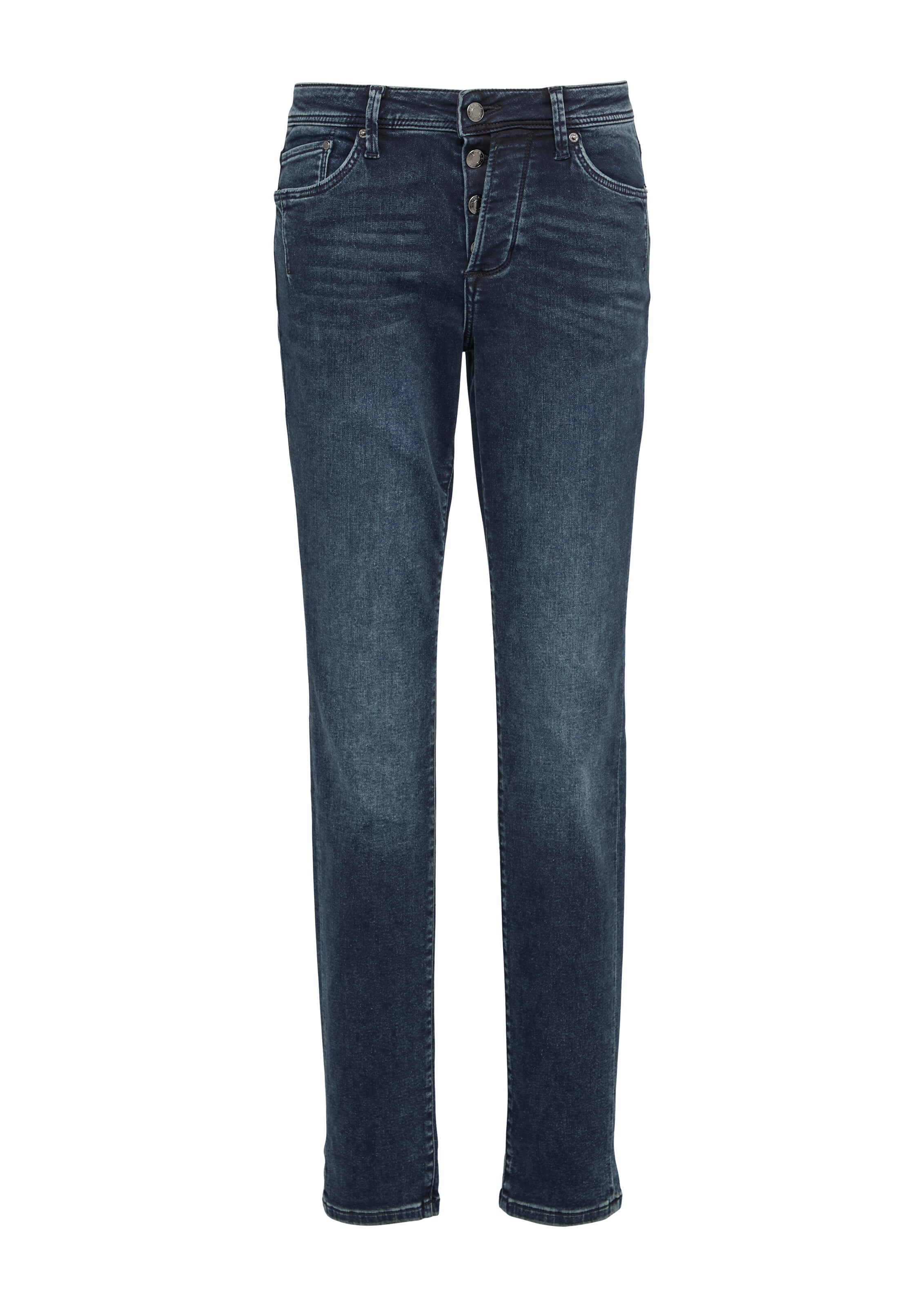 s.Oliver Slimfit Jeans 'Betsy' in Blau: Vorderseite
