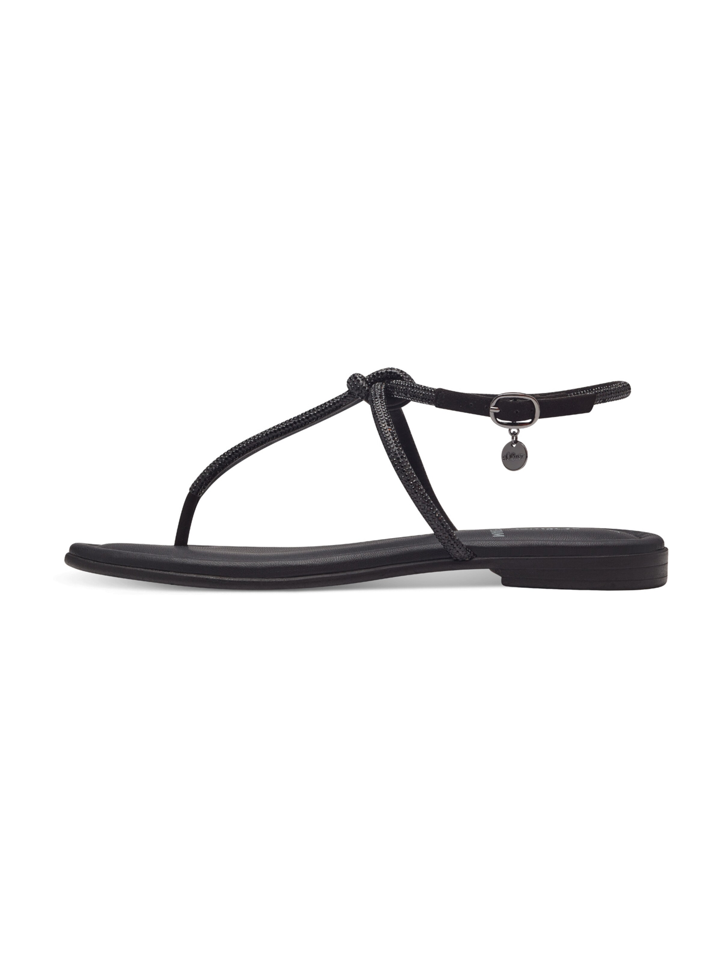 Flip-flops de la s.Oliver pe negru