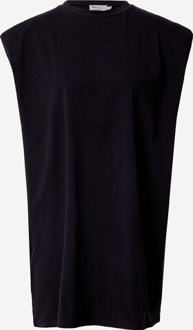 NA-KD Oversized Dress in Black: front