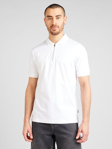 BOSS - Camiseta 'Polston 11' en blanco: frente