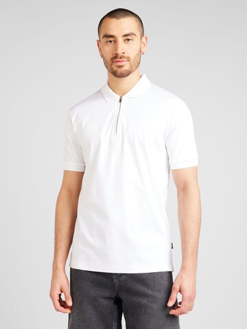 BOSS Shirt 'Polston 11' in White: front