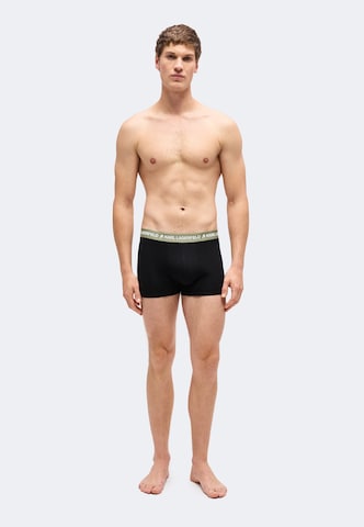 Boxers Karl Lagerfeld en noir : devant