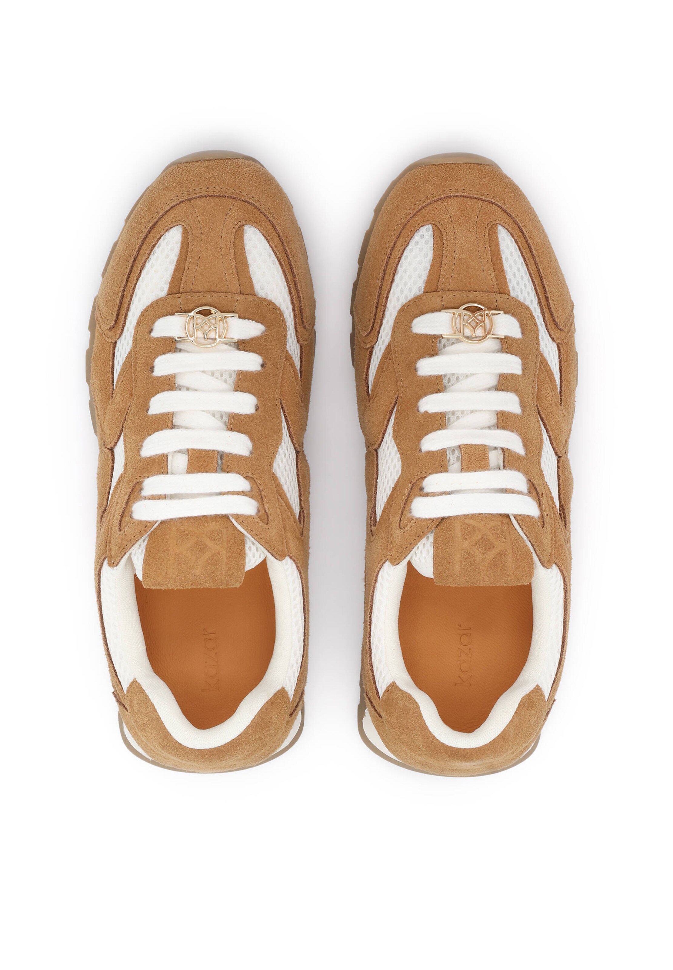 Baskets basses Kazar en marron