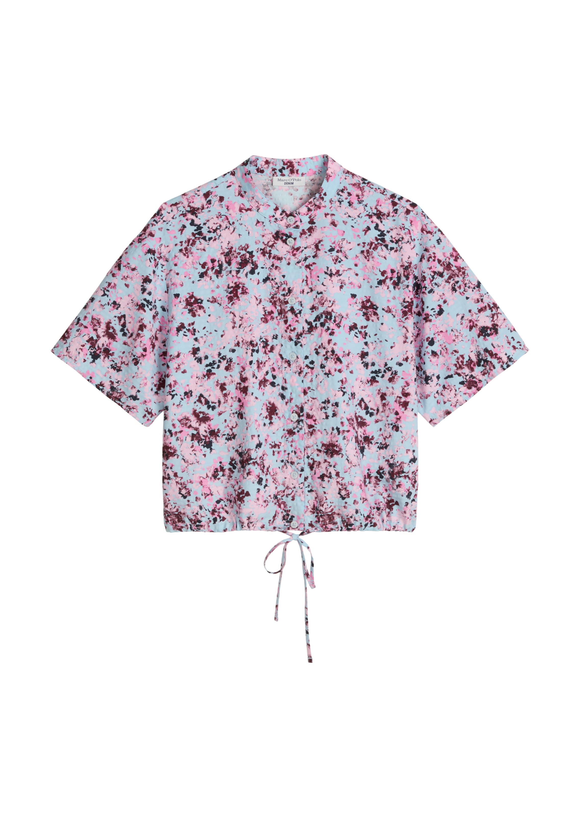 Marc O'Polo DENIM Blouse in Blauw: voorkant