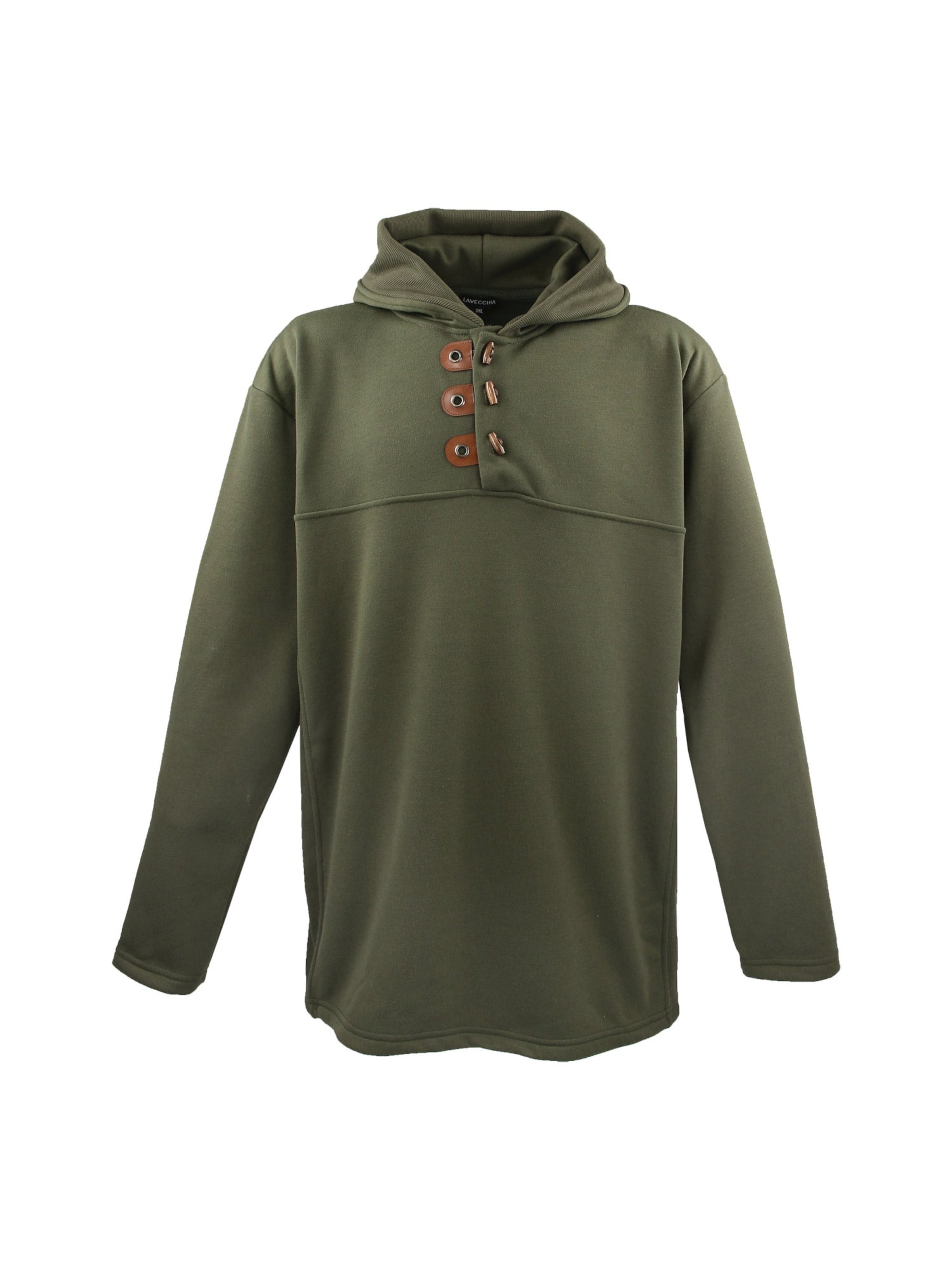 Lavecchia Sweatshirt 'LV-605' in Green: front