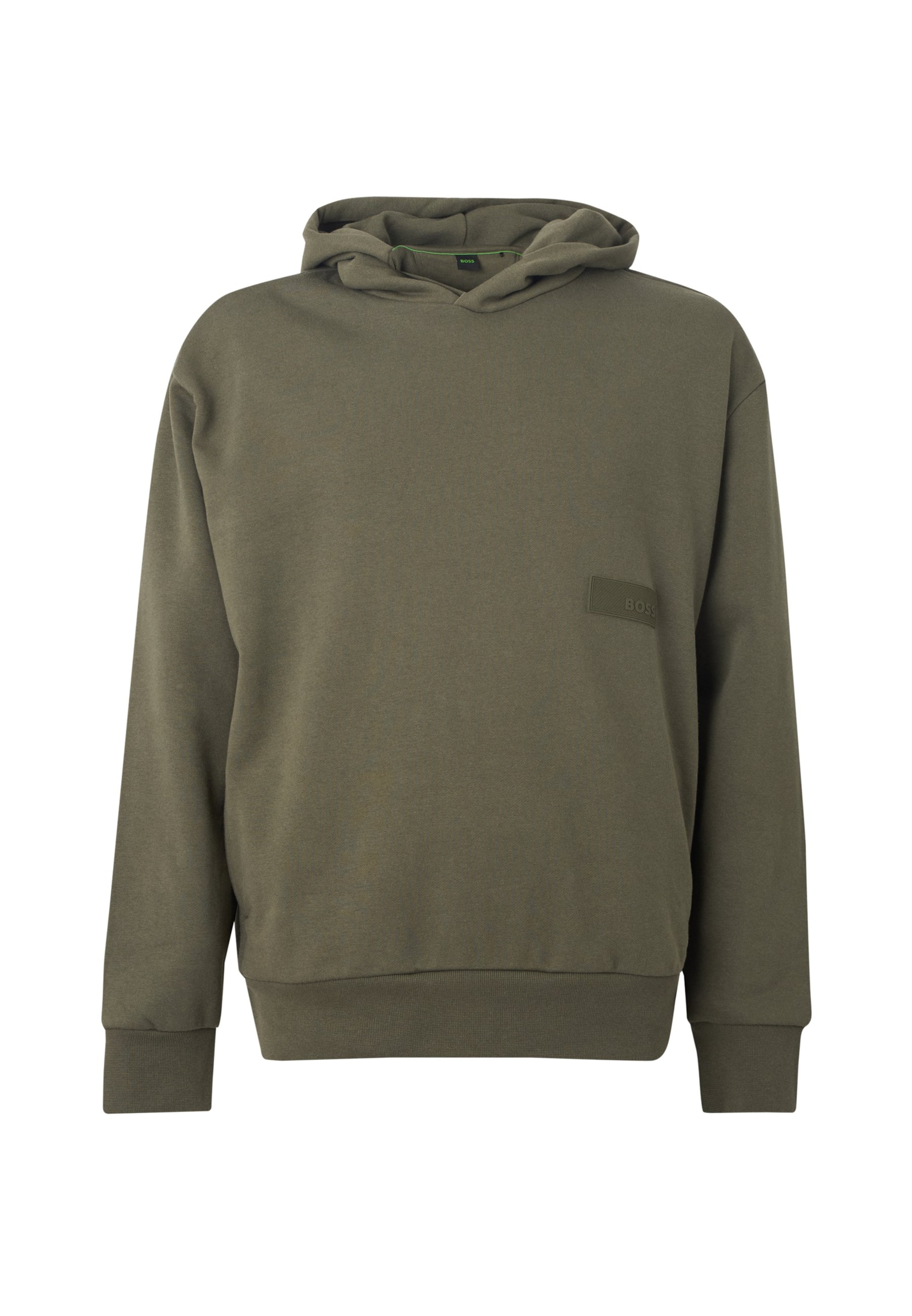 BOSS Sweatshirt in Grün: Vorderseite