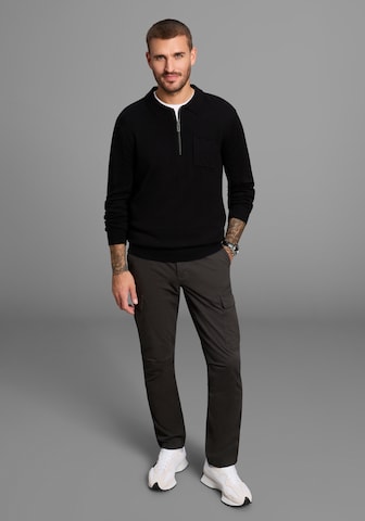 Bruno Banani LM Pullover in Schwarz
