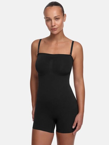 cfab (formerly creamy fabrics) - Body moldeador 'Trägerloser Bodysuit Sculpting Shapewear mit Shorts' en negro