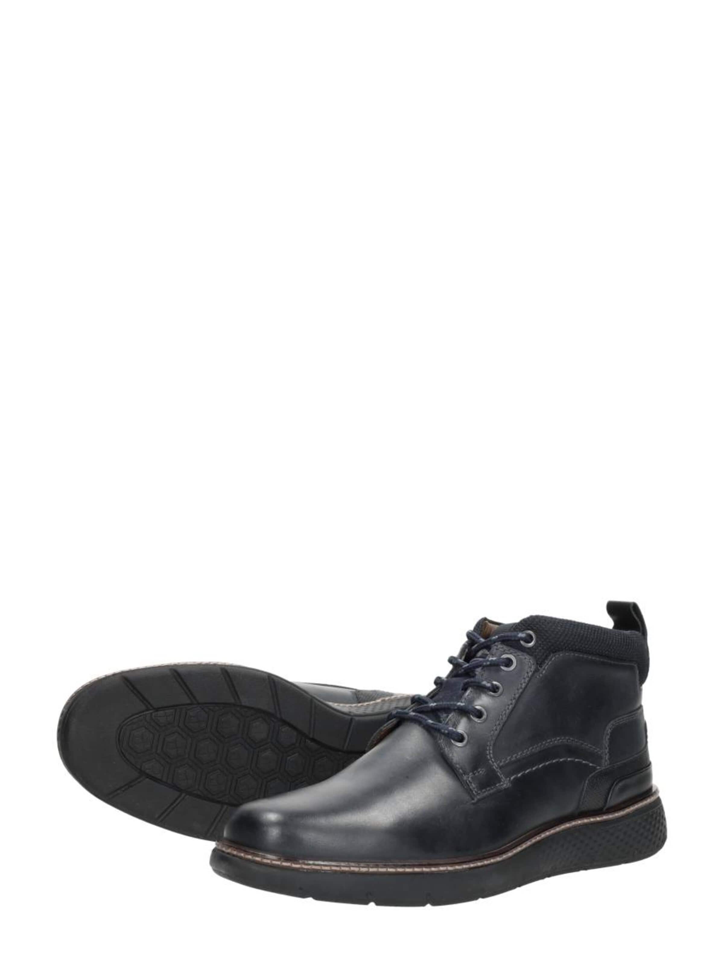 Australian Lace-Up Boots 'Rockefeller' in Blue