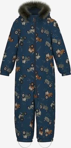 NAME IT - Traje funcional 'NMMSnow10' en azul: frente