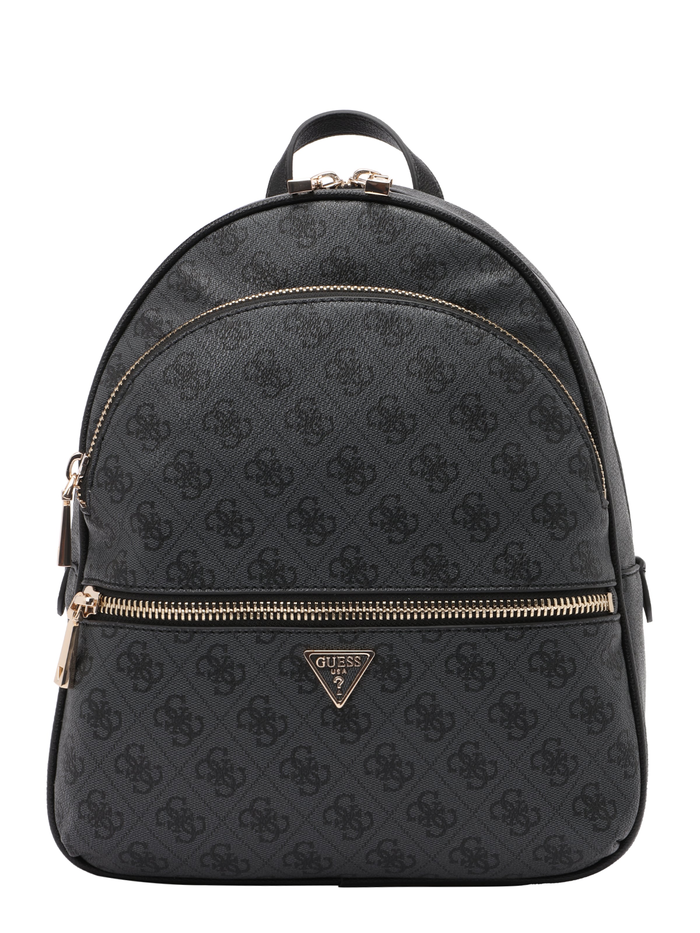 GUESS Hátizsák 'MANHATTAN II LARGE BACKPACK' - szürke: elől