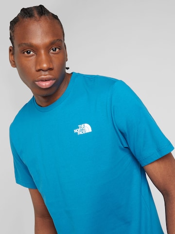 T-Shirt 'REDBOX CELEBRATION' THE NORTH FACE en bleu