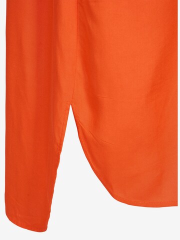 Zizzi Shirt Dress 'Mayse' in Orange