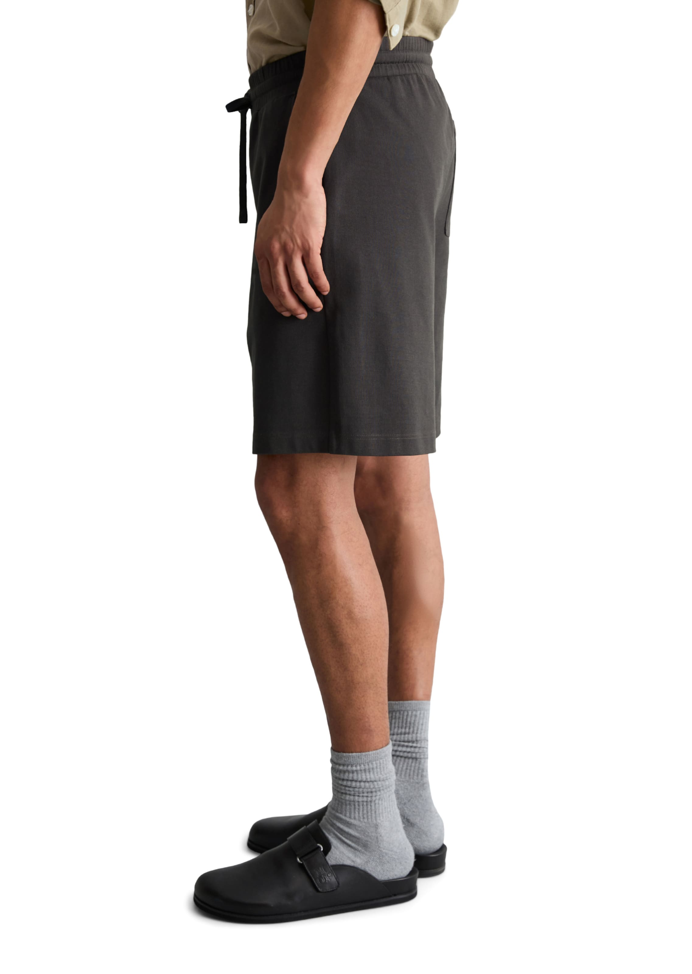 Marc O'Polo DENIM Loose fit Trousers 'DfC' in Grey