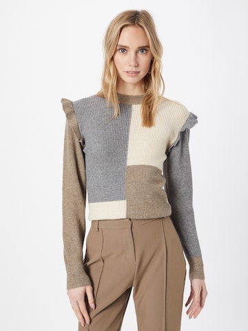 OBJECT Pullover 'MALENA' in Beige: predná strana