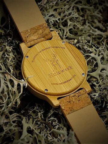 Holzwerk - Reloj analógico 'EUTIN' en marrón