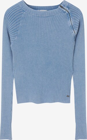 Pullover di Pull&Bear in blu: frontale