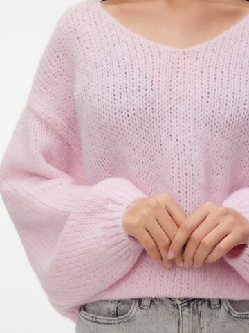 VERO MODA Oversized trui 'VMMAYBE' in Roze