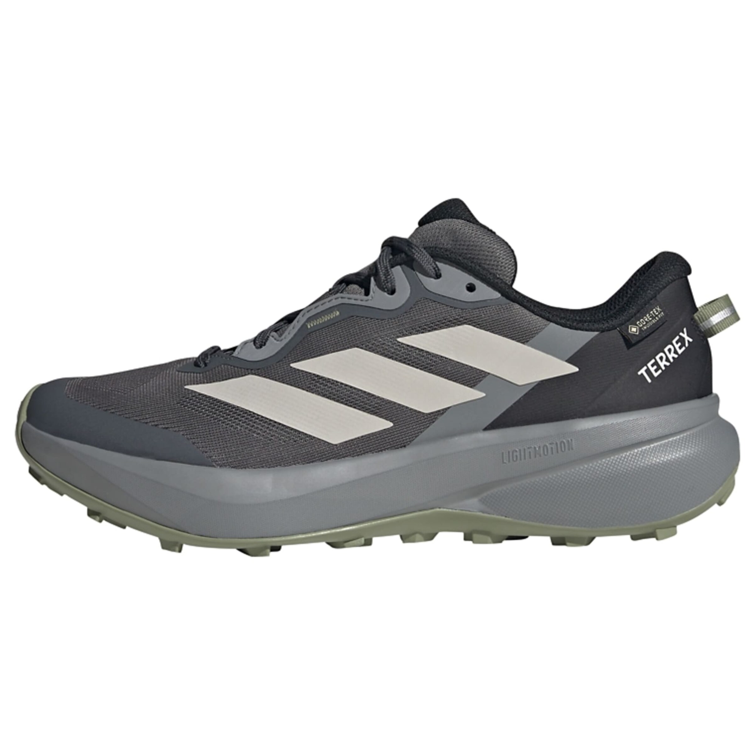 ADIDAS TERREX Flats 'Tracefinder Plus' in Grey: front