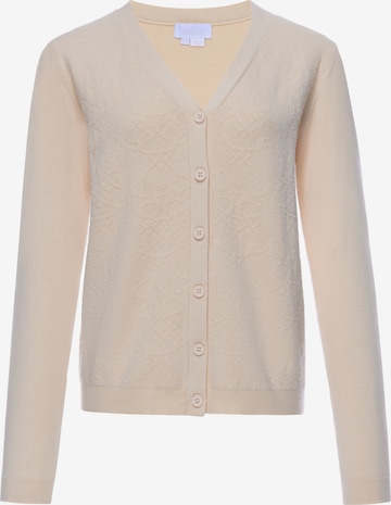 Cardigan usha WHITE LABEL en beige : devant