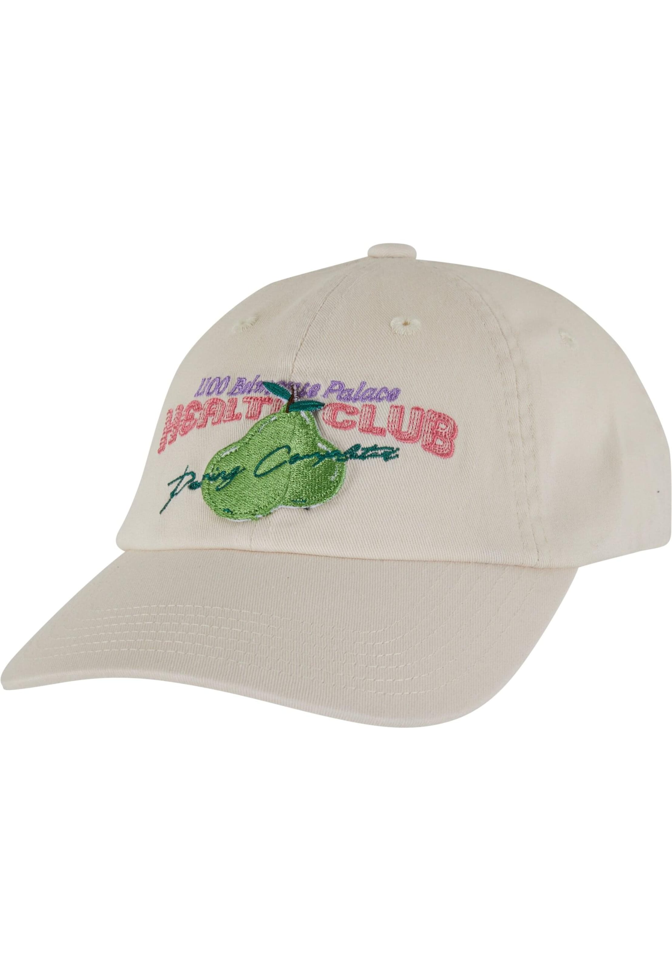 Pica Pica Cap 'Health Club' in Beige: front