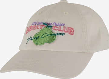 Casquette 'Health Club' Pica Pica en beige : devant