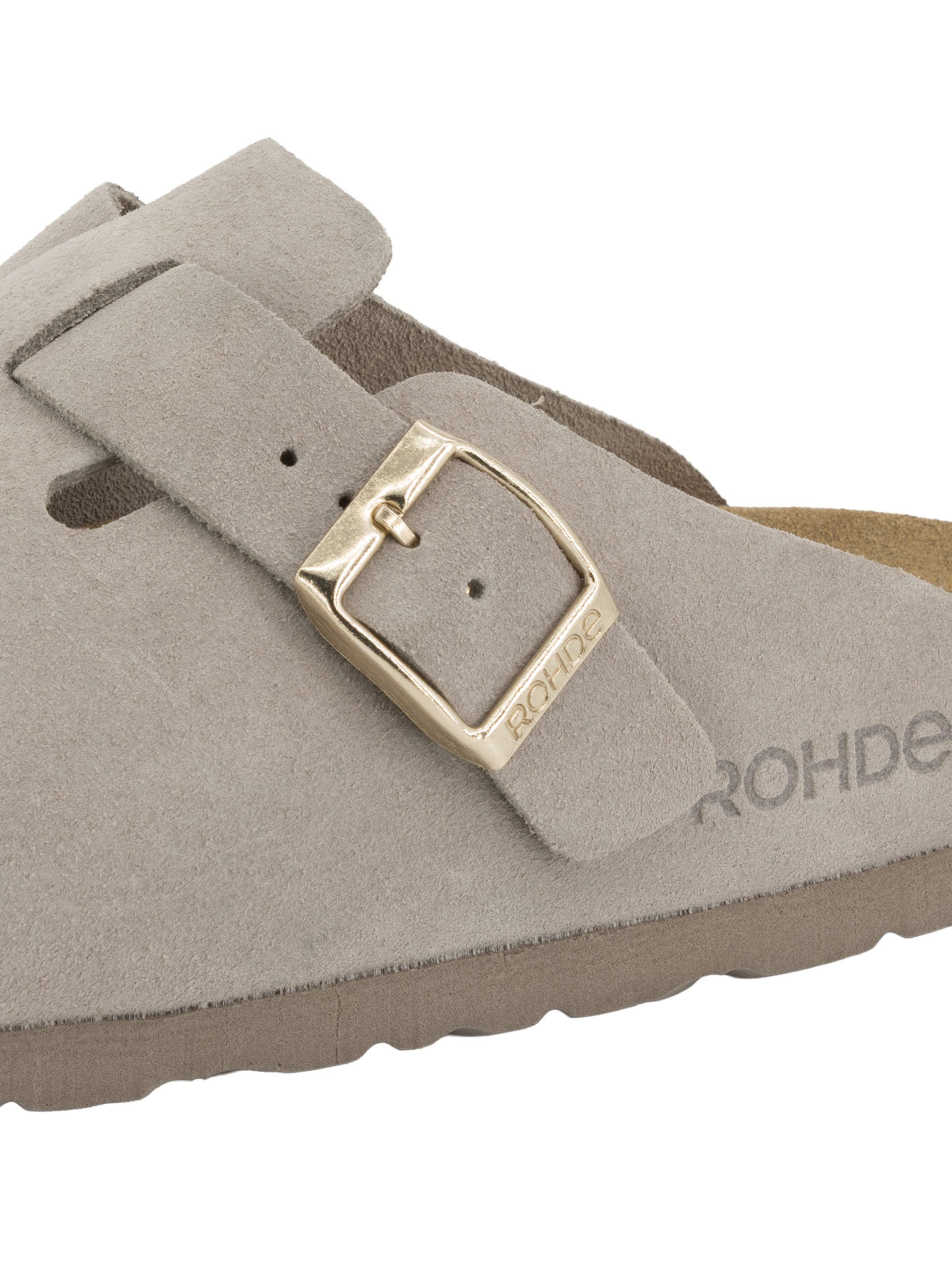 Clogs 'Alba' di ROHDE in beige