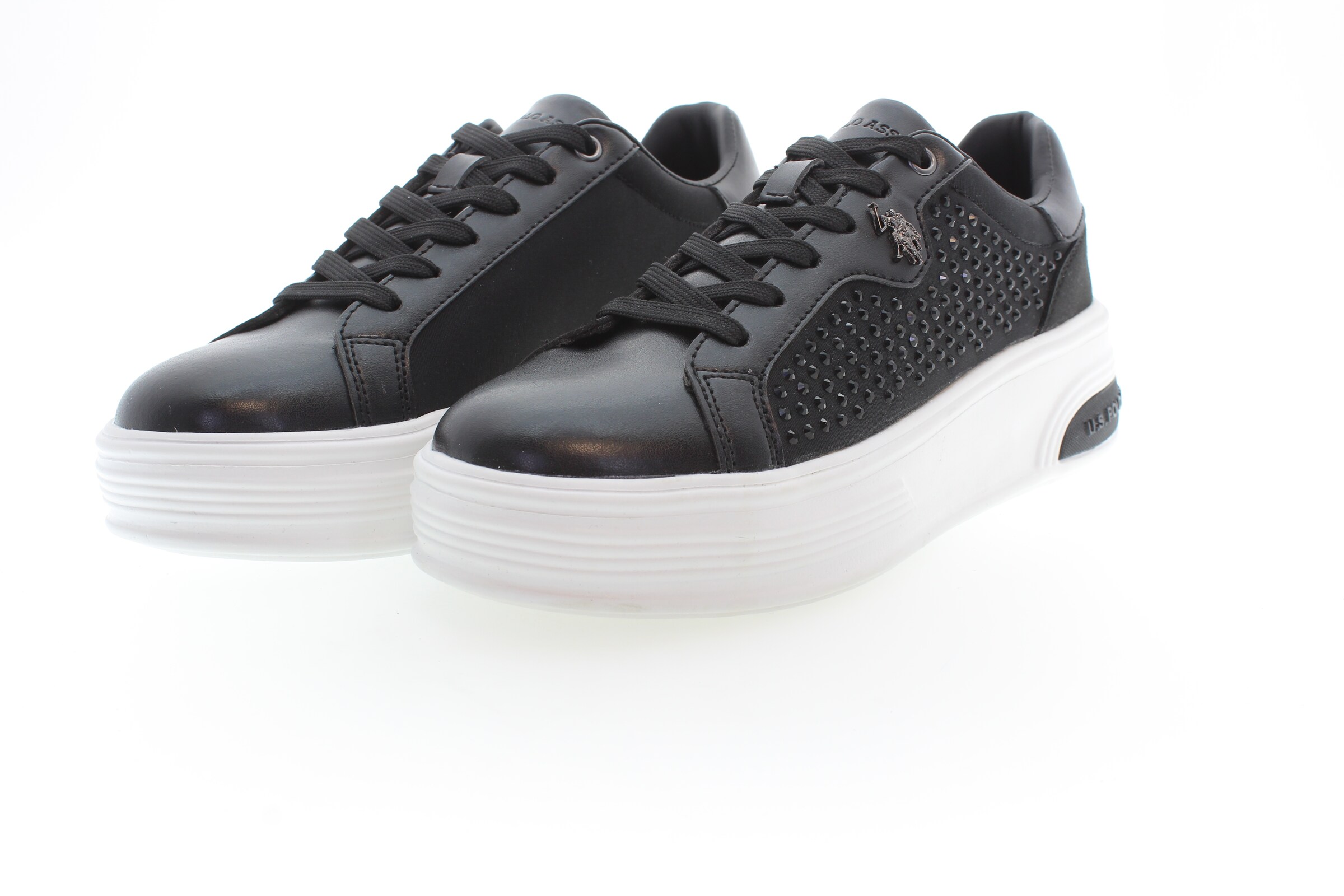 U.S. POLO ASSN. Sneaker in Schwarz
