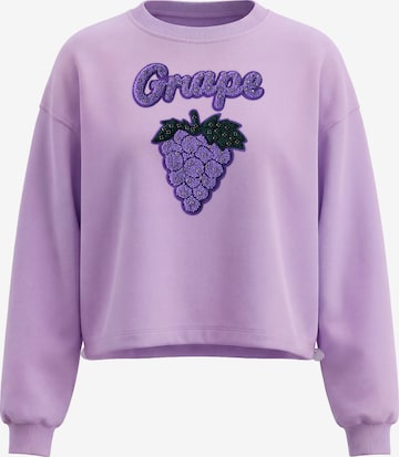MYMO - Sudadera en lila: frente