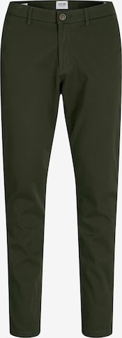 JACK & JONESSlimfit Chino hlače 'JJIMARCO JJBOWIE' - zelena boja: prednji dio