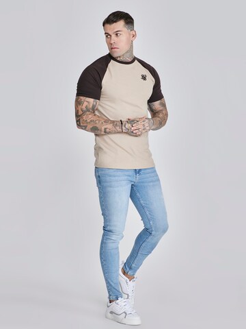 SikSilk Shirt in Beige