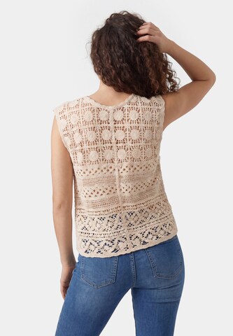 usha FESTIVAL - Chaleco de punto 'Nature' en beige