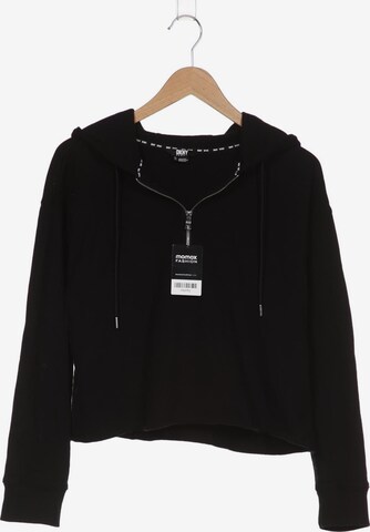 DKNY Sweatshirt & Zip-Up Hoodie in M in Black: front