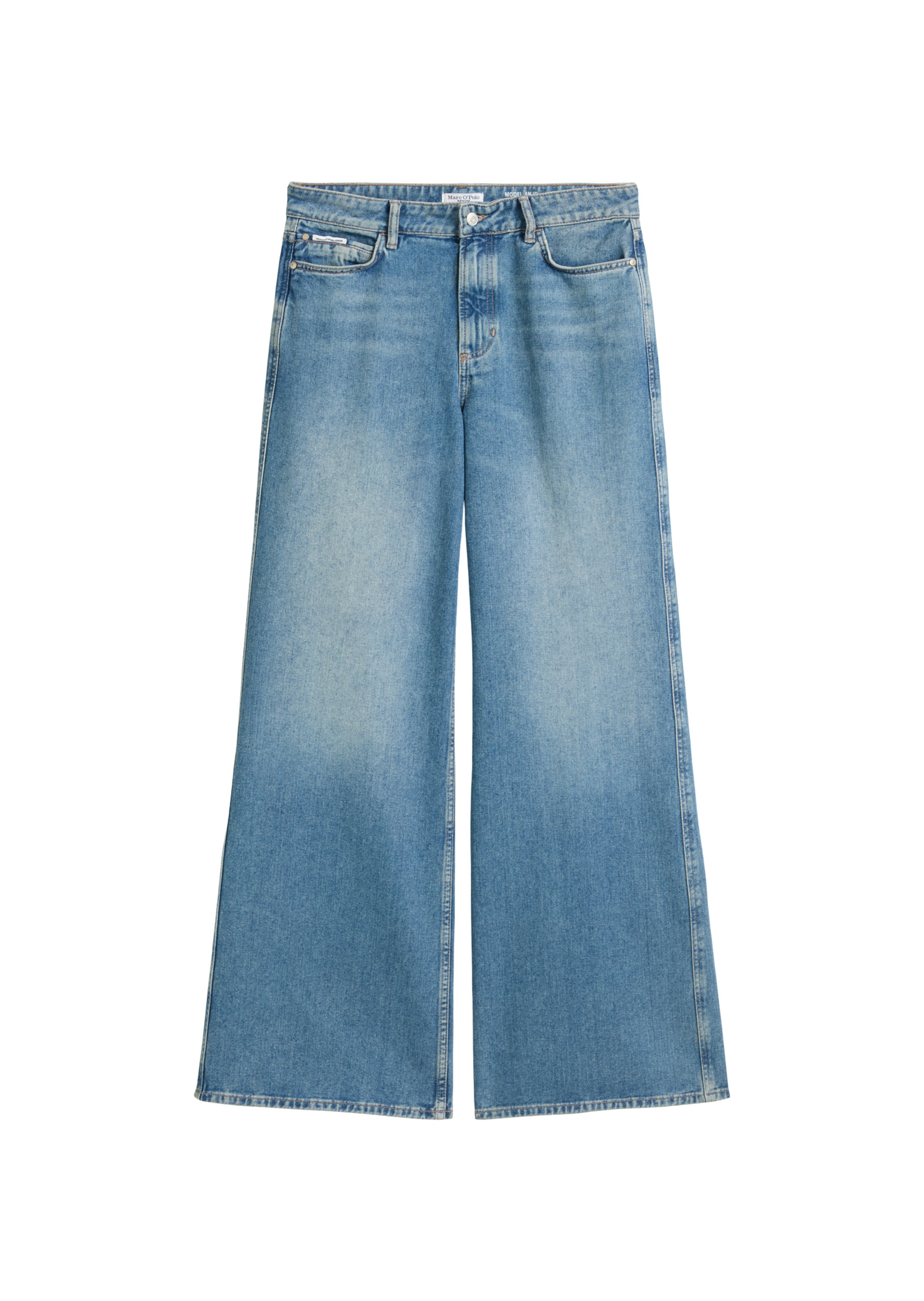 Marc O'Polo DENIM Jean 'Anjo' en bleu clair, Vue avec produit