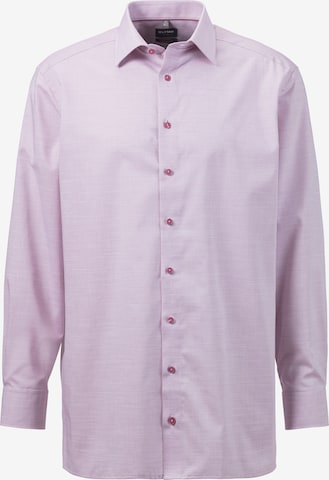 OLYMP Comfort fit Business Shirt in Pink: front