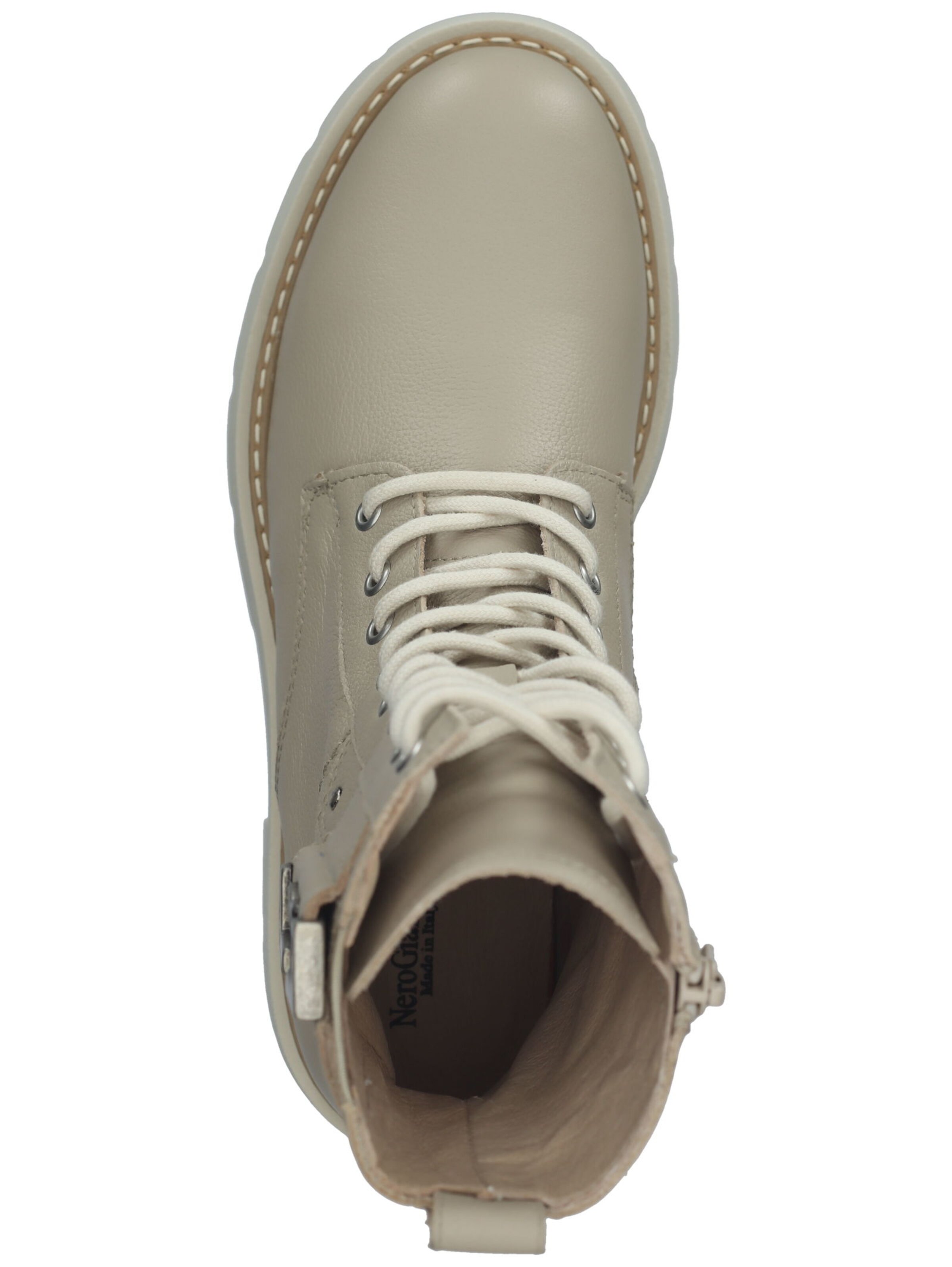 Bottines à lacets Nero Giardini en beige