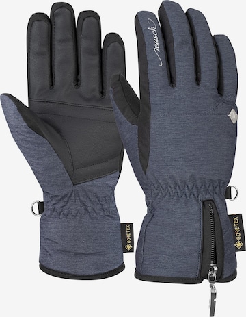 REUSCH Athletic Gloves 'Selina GORE-TEX' in Blue: front