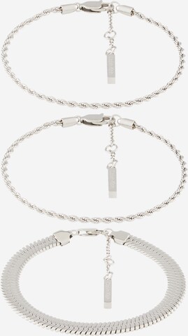 Braccialetto 'ACCENT' di Calvin Klein in argento: frontale