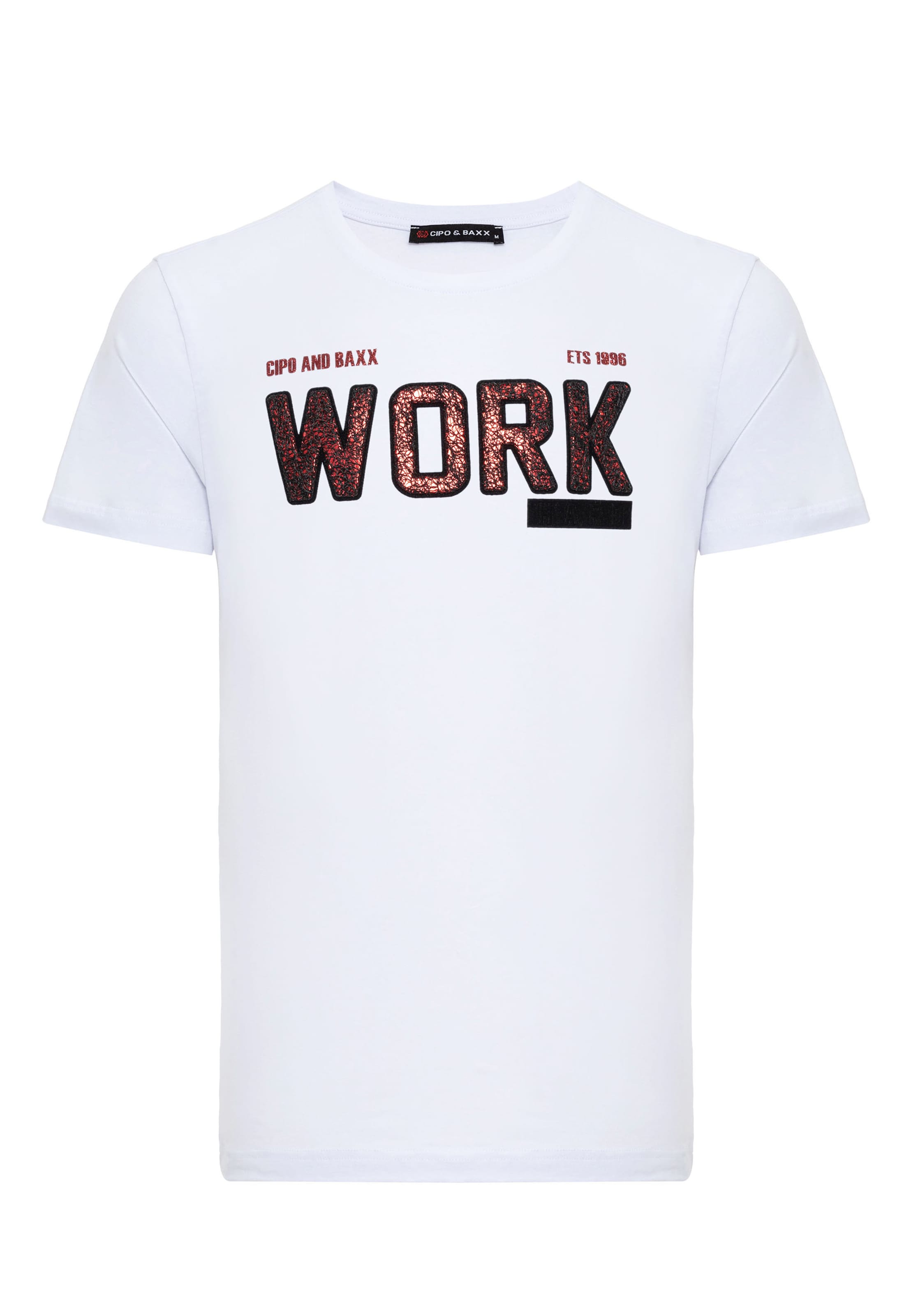CIPO & BAXX Shirt in White: front
