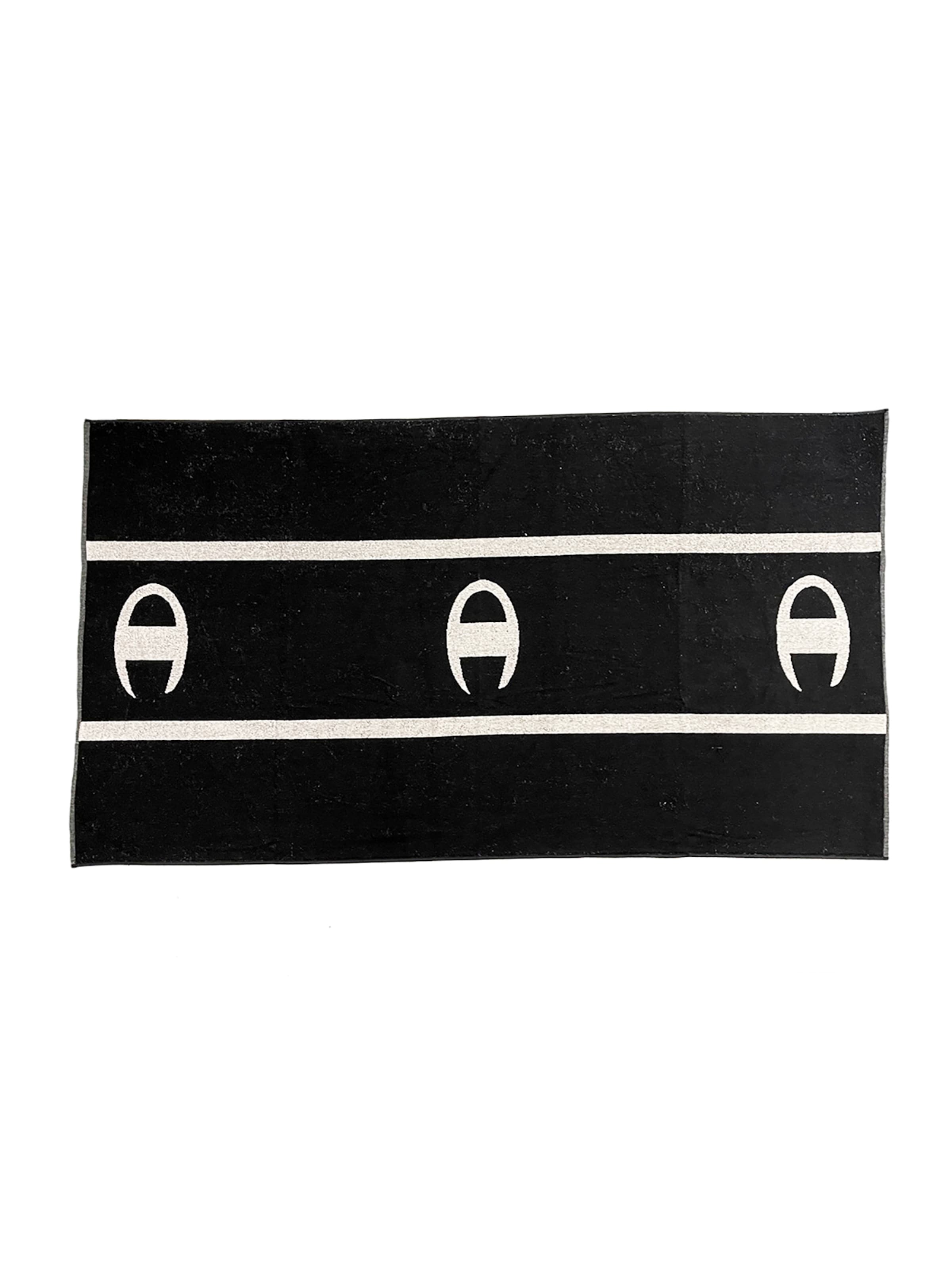 Champion Handtuch 'Logo'‌‌‌‌‌‌‌‌‌‌ in Schwarz: Vorderseite