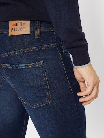 Denim Project Skinny Jeans 'MR. BLACK' in Blauw