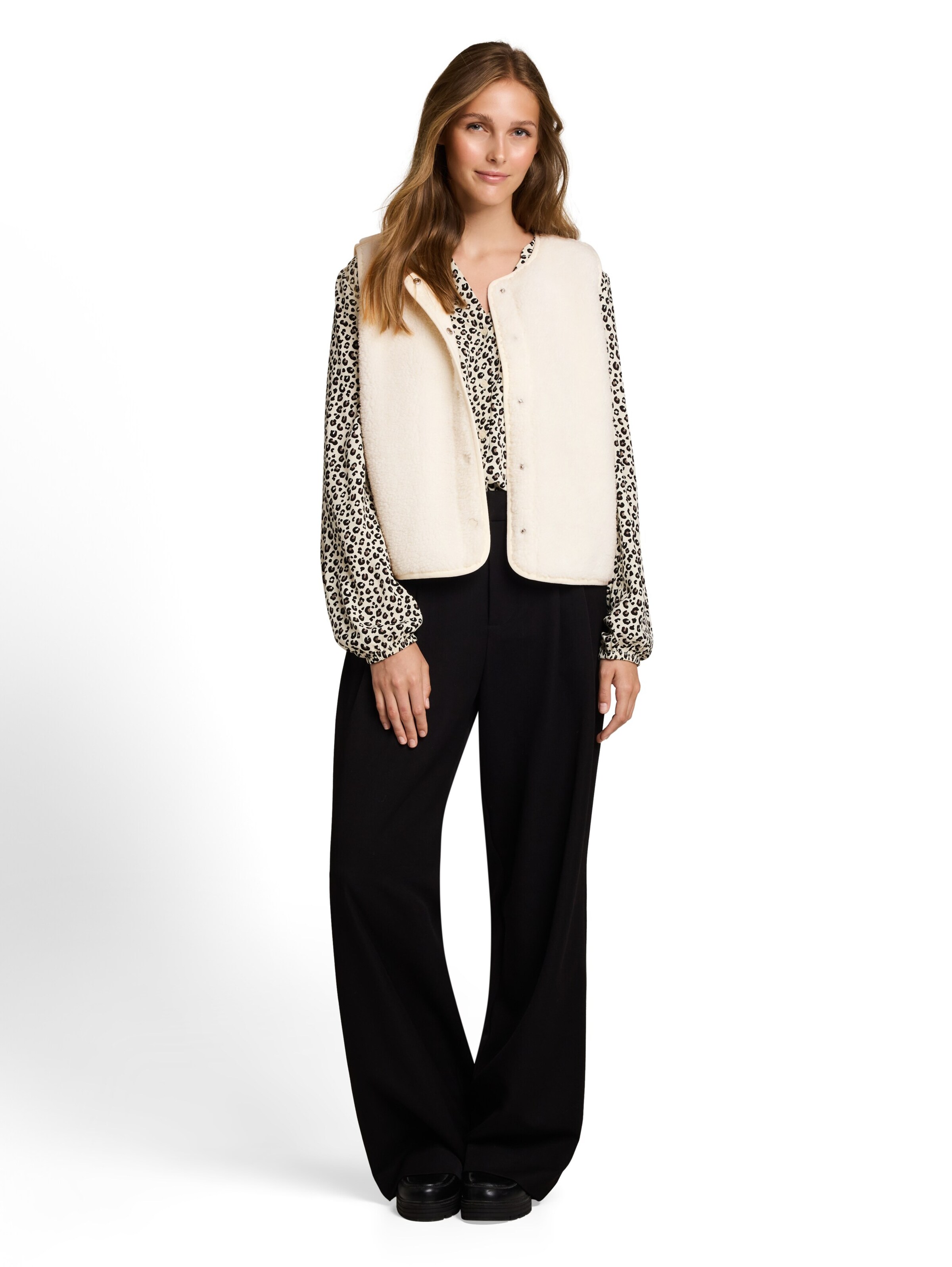 Gilet di TOM TAILOR DENIM in bianco
