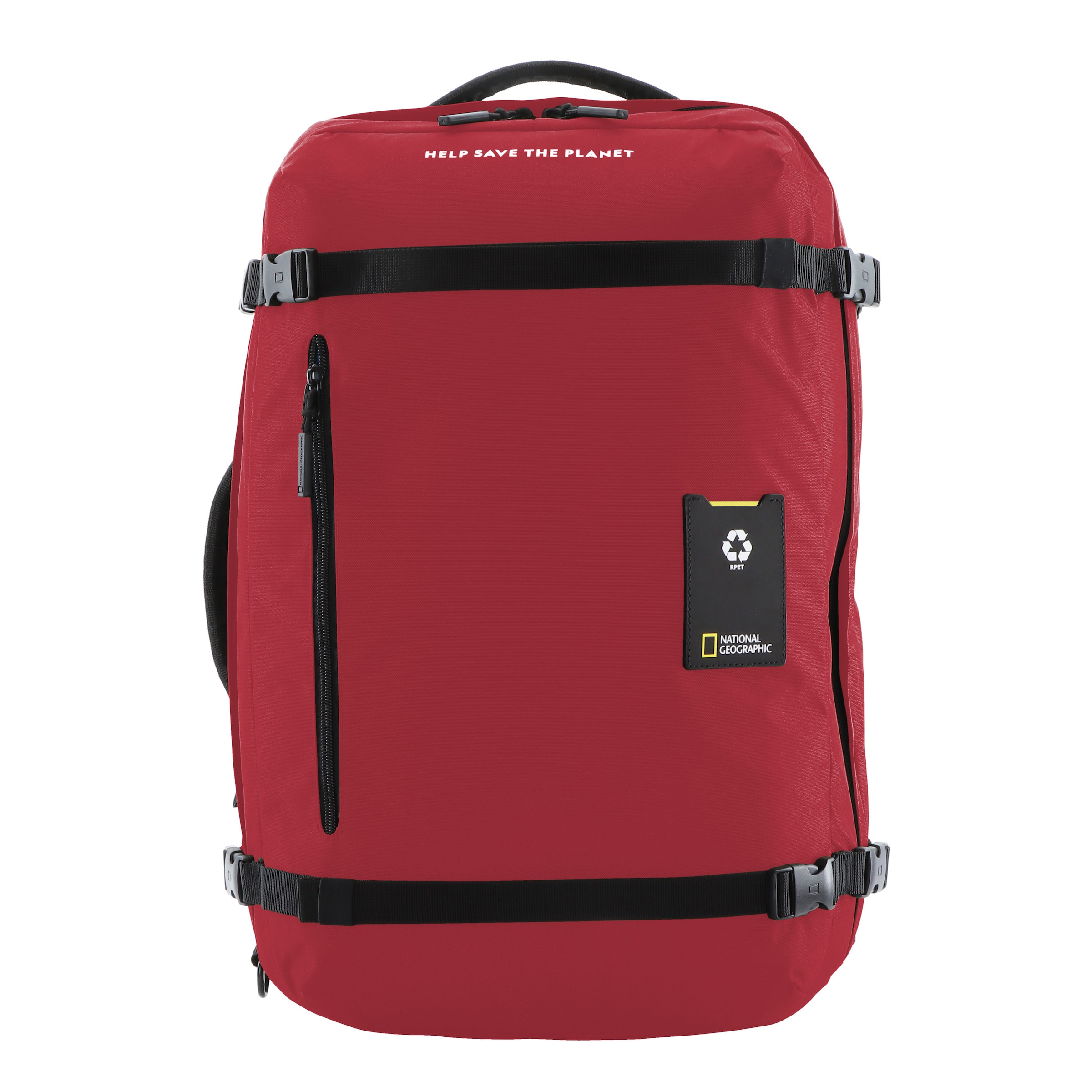 National Geographic Backpack 'OCEAN' in Red: front