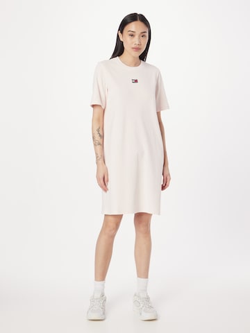 Tommy Jeans Dress in Pink: front