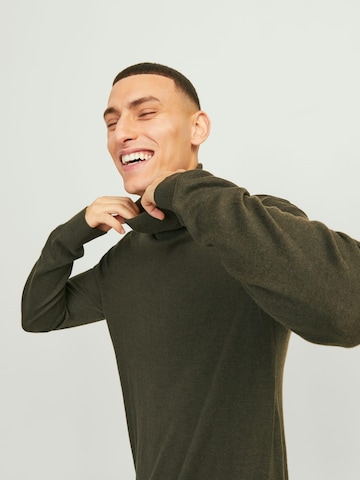 JACK & JONES Trui 'JJEemil' in Groen