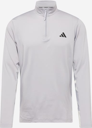 ADIDAS PERFORMANCE Funksjonsskjorte i grå / lysegrå / hvit, Produktvisning