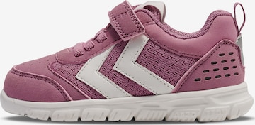 Hummel Sneakers in Purple: front
